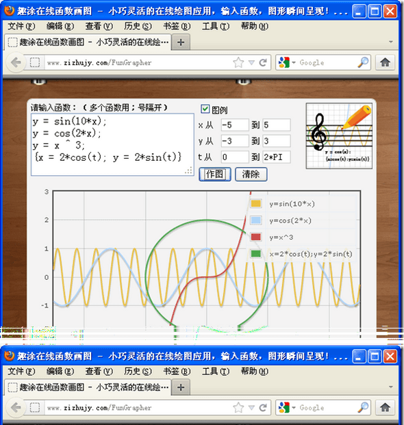趣涂在线函数画图小工具